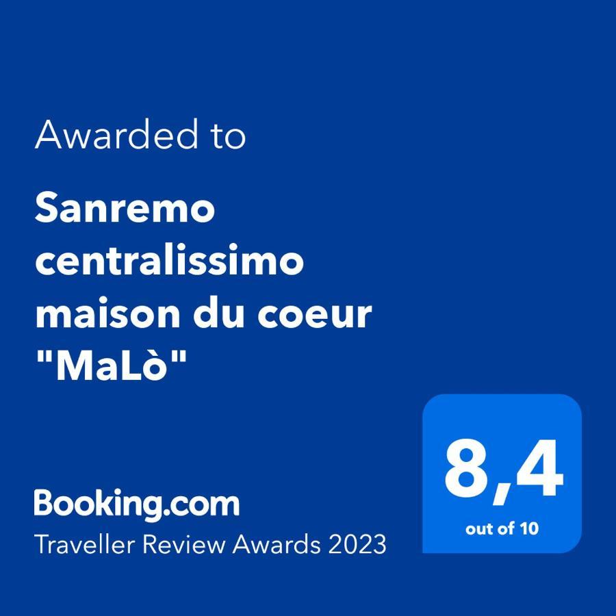 Apartmán Sanremo Centralissimo Maison Du Coeur "Malo" Exteriér fotografie